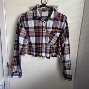 COPY - Cropped Flannel